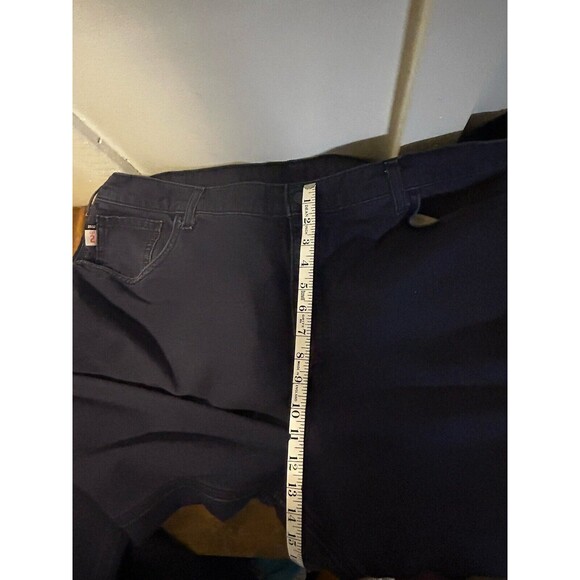 Carhartt FR Flame Resistant CAT 2 Pants Mens 42x34 Navy Blue loose fit FRB159 - Picture 9 of 12